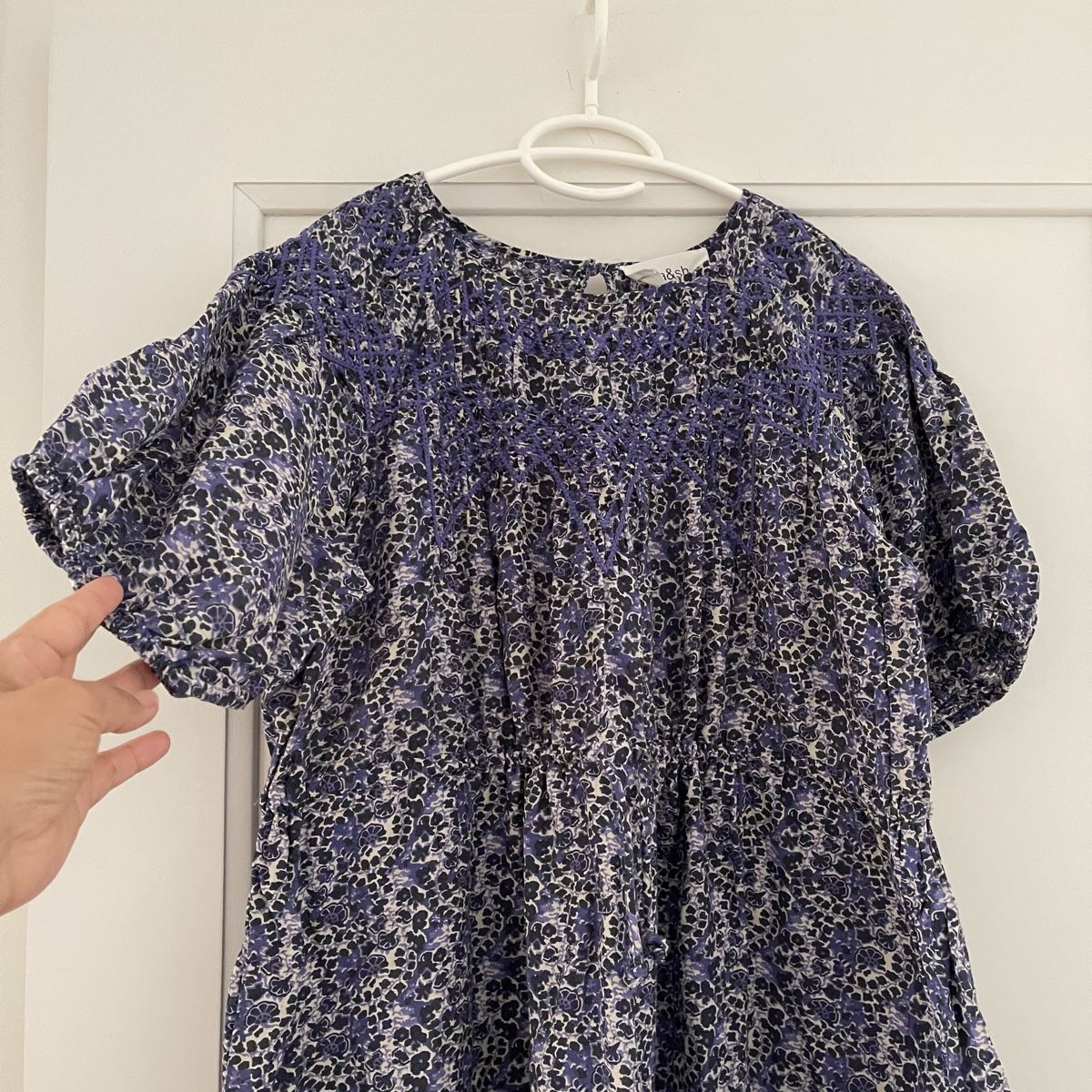 Ba&Sh Vestiti: Ba&sh Lila geblümtes kleid , gr.  2  – Nuovo (secondo la descrizione) da Bern venduto da dek_7bjd 1