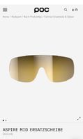 POC Aspire Mid Wechselglas - Clarity Road/Partly Sunny Gold