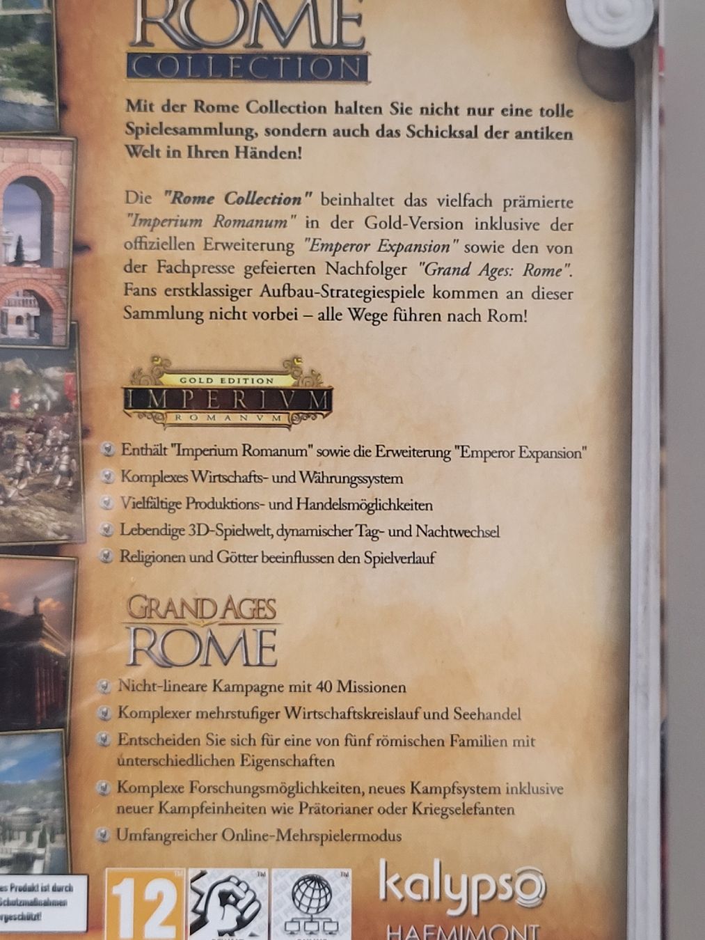Spiele: Rome Collection, 3 Aufbauspiele in einer Box – Neu (gemäss Beschreibung) aus Embrach von Saphira_007 2