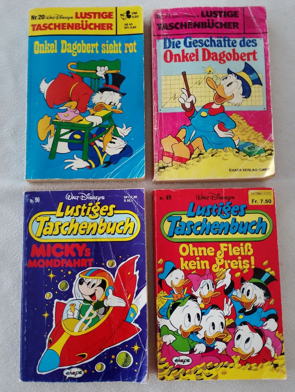 Fumetti: 4x Lustiges Taschenbuch – Usato da Frutigen venduto da nev_rb7v