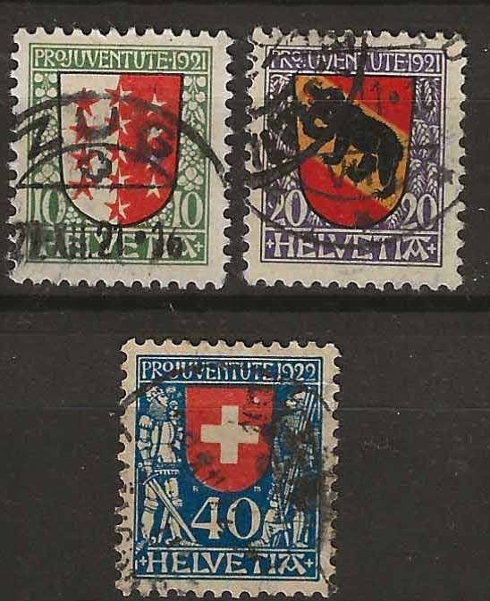 Tutti i francobolli: PJ021 - Pro Juventute 1921 obl. – Usato da Trélex venduto da Phil_Albert