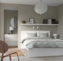 Ikea Malm Bettgestell, weiss, 160x200 cm, Top Zustand!