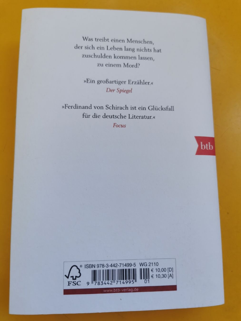 Bücher: Der Fall Collini - Ferdinand von Schirach  – Neu (gemäss Beschreibung) aus Bern von cam_b7ts 1
