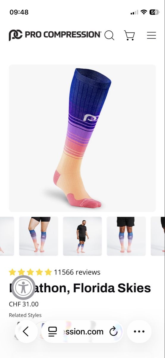 Socken: Pro compression Socken – Neu und originalverpackt aus Zollikerberg von ale_njx2 1
