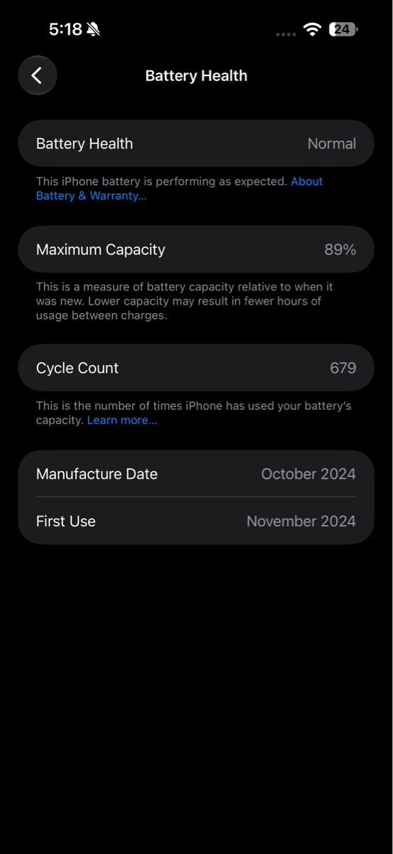 Apple Telefoni cellulari / Smartphones: IPhone 16 Pro Max 512 GB in Weiss – Usato da Buchrain venduto da Florix98 3