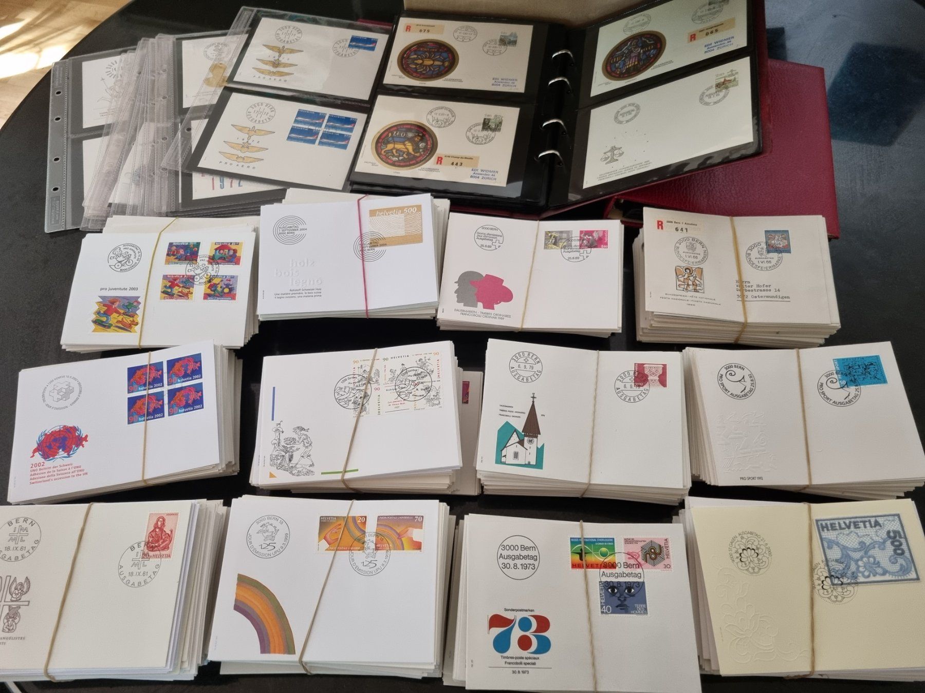 Tous les timbres: Posten mit gut 1500 CH FDC Briefe – D'occasion à Gümligen par Geniusbuy 1