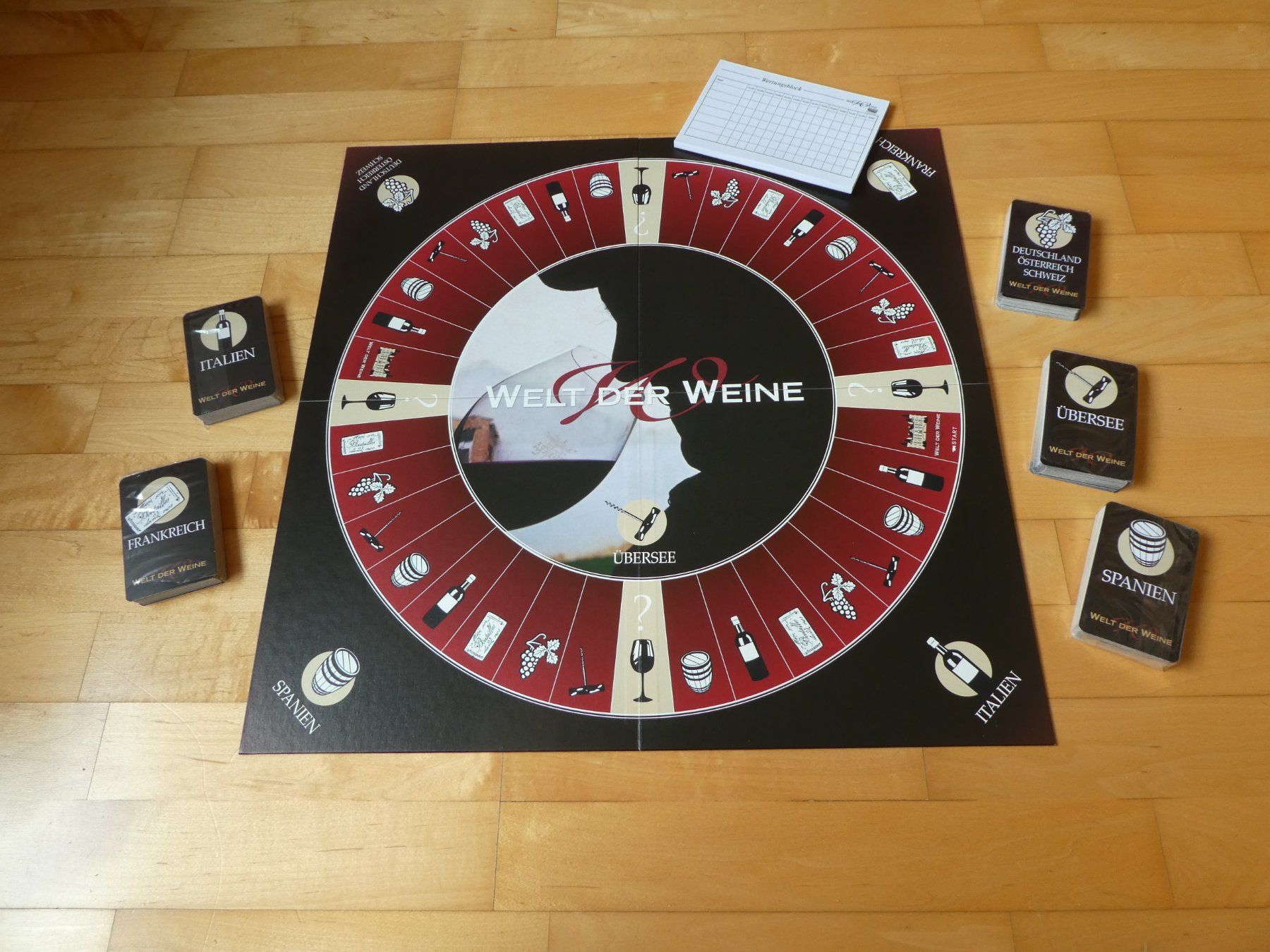 Spiele: Brettspiel: die Welt der Weine – Neu (gemäss Beschreibung) aus Muntelier von Rwc 2