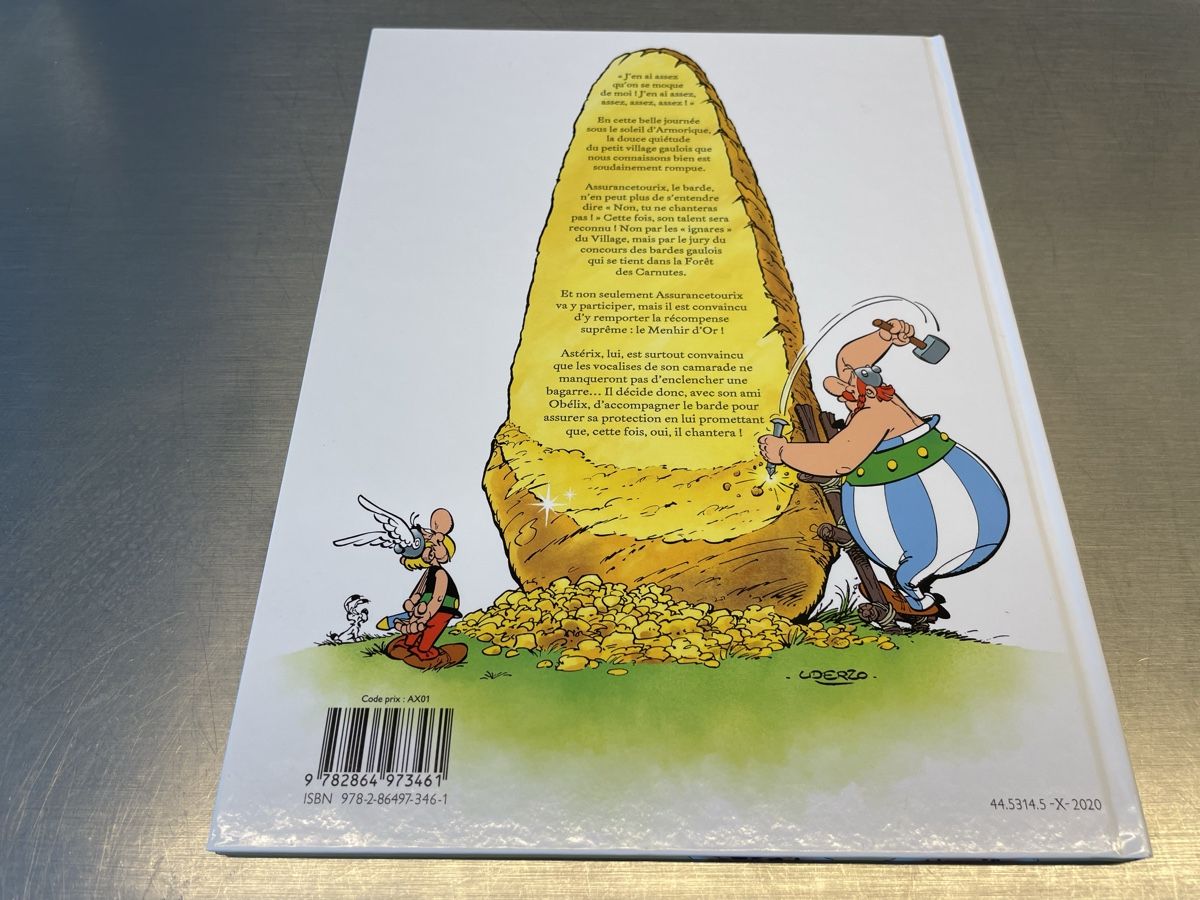 Comics: LE MENHIR D‘OR - Astérix & Obélix – Gebraucht aus Bern von  1