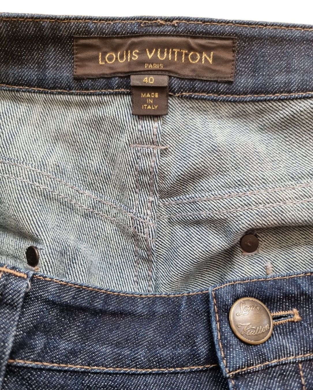 Jeans: Louis Vuitton Capri Jeans, IT 40 – Gebraucht aus Hildisrieden von Beka23 3