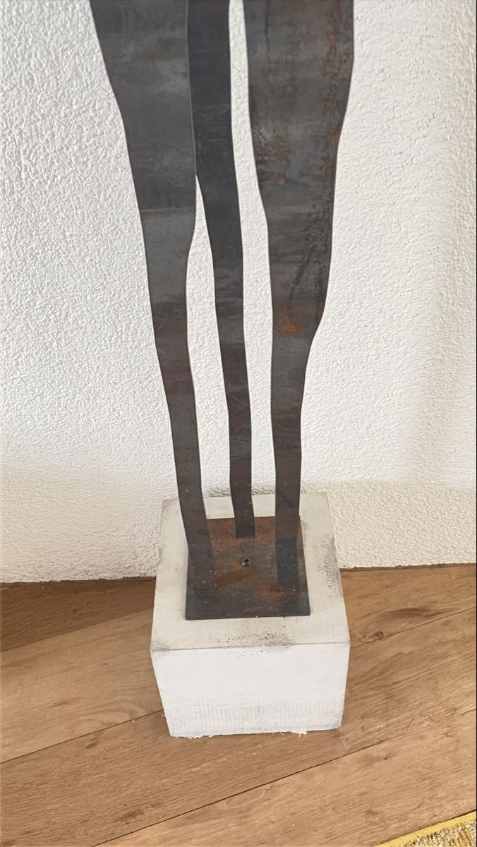 Sculture & Statue: Grosse Skulptur Eisen auf Sandstein – Usato da Zürich venduto da eileenchen1 4