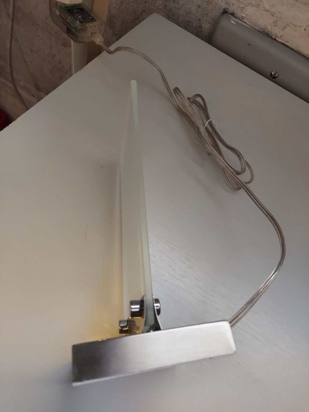 Lampes: KLEINE GLAS TISCHLEUCHTE LED – Neuf (Voir description) à Zeiningen par elcanaja 4