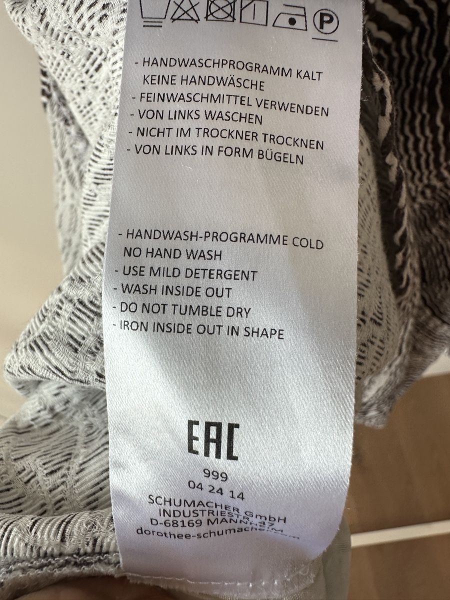 Dorothee Schumacher Vestiti: Dorothee Schumacher Kleid, zebralook – Usato da Speicher venduto da pat_ddn8 2
