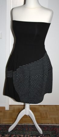 Kleid / Jupe / Rock   Nook... Fashion   grau - schwarz Gr. L