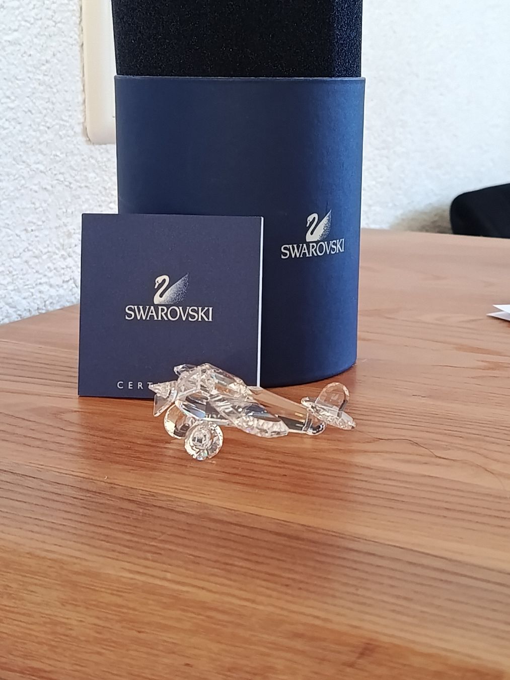 Swarovski Statuette: Swarovski Propeller Flugzeug – Usato da Sevelen venduto da ronja666