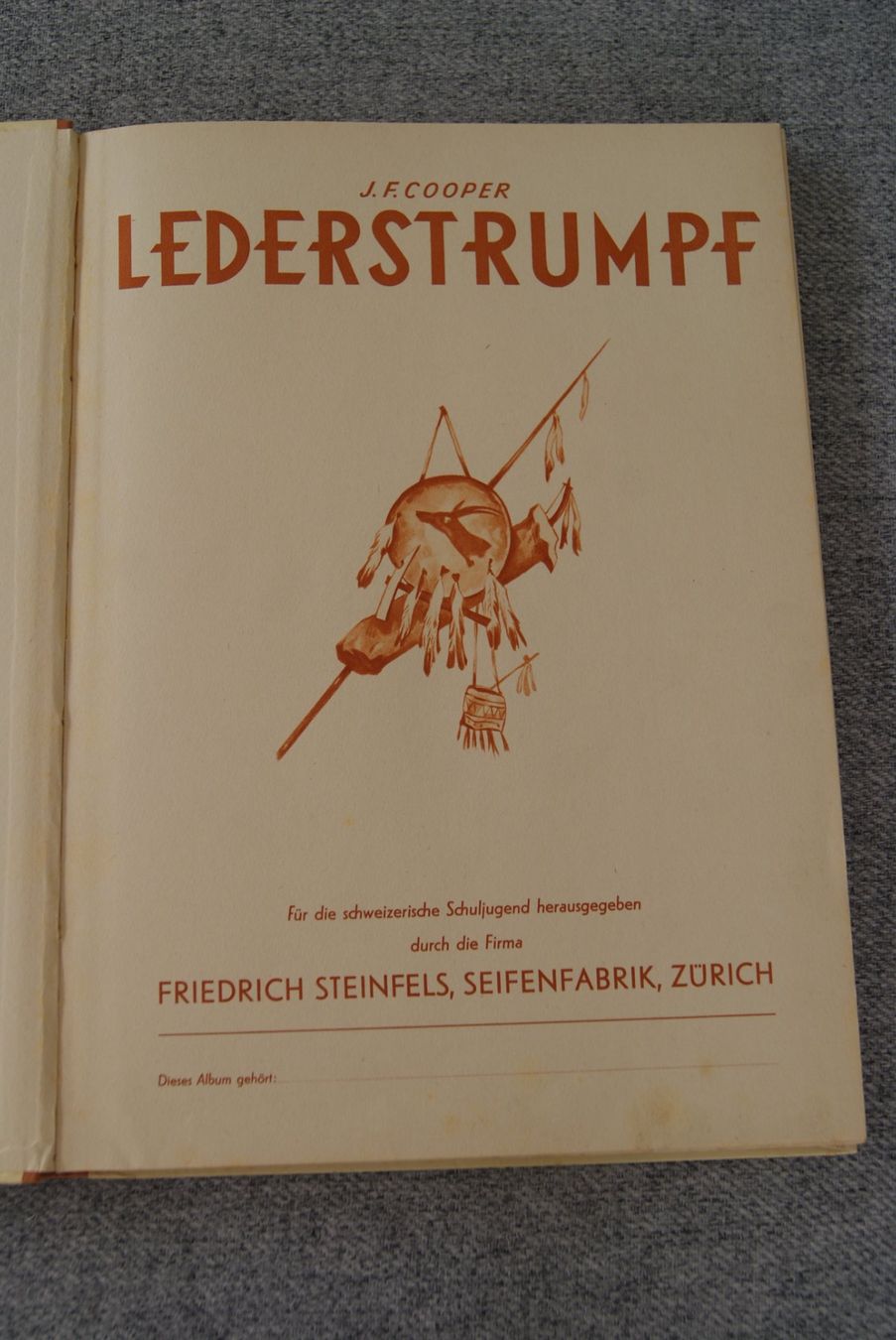 Bücher: Altes Lederstrumpf Buch – Gebraucht aus Buus von Zwuckel61 1