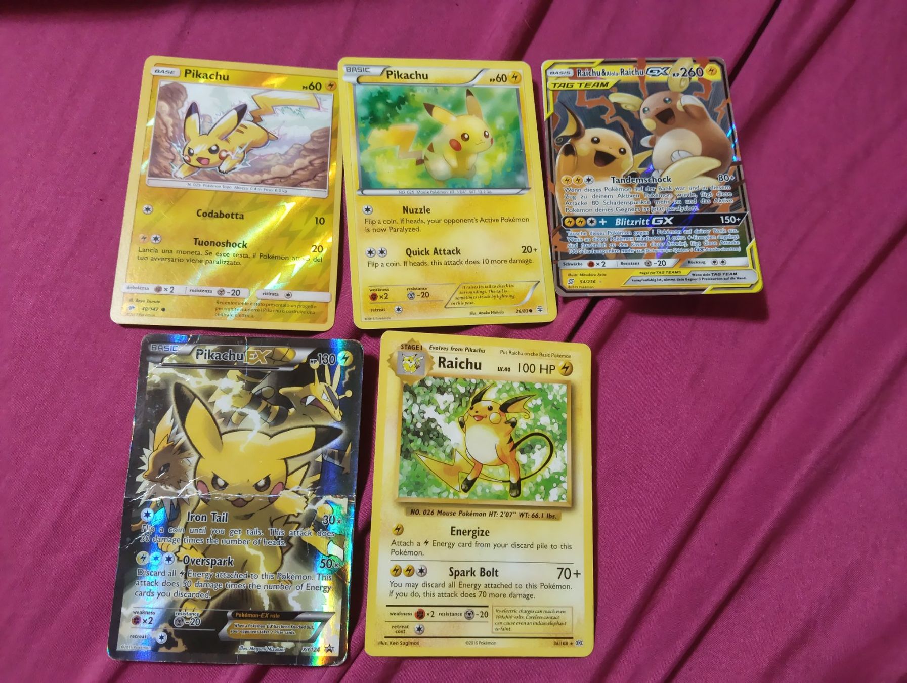 Pokémon Carte collezionabili: pokemon picaku set – Usato da Sigirino venduto da acquila16