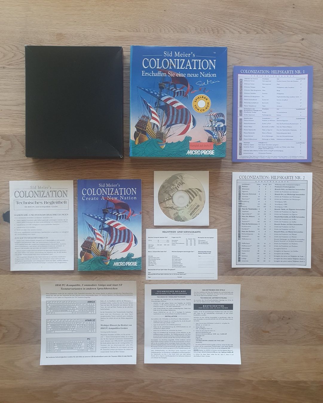 Jeux: PC Game Sid Meier's Colonization (1994) Big Box – D'occasion à Greifensee par perfectioN88 3