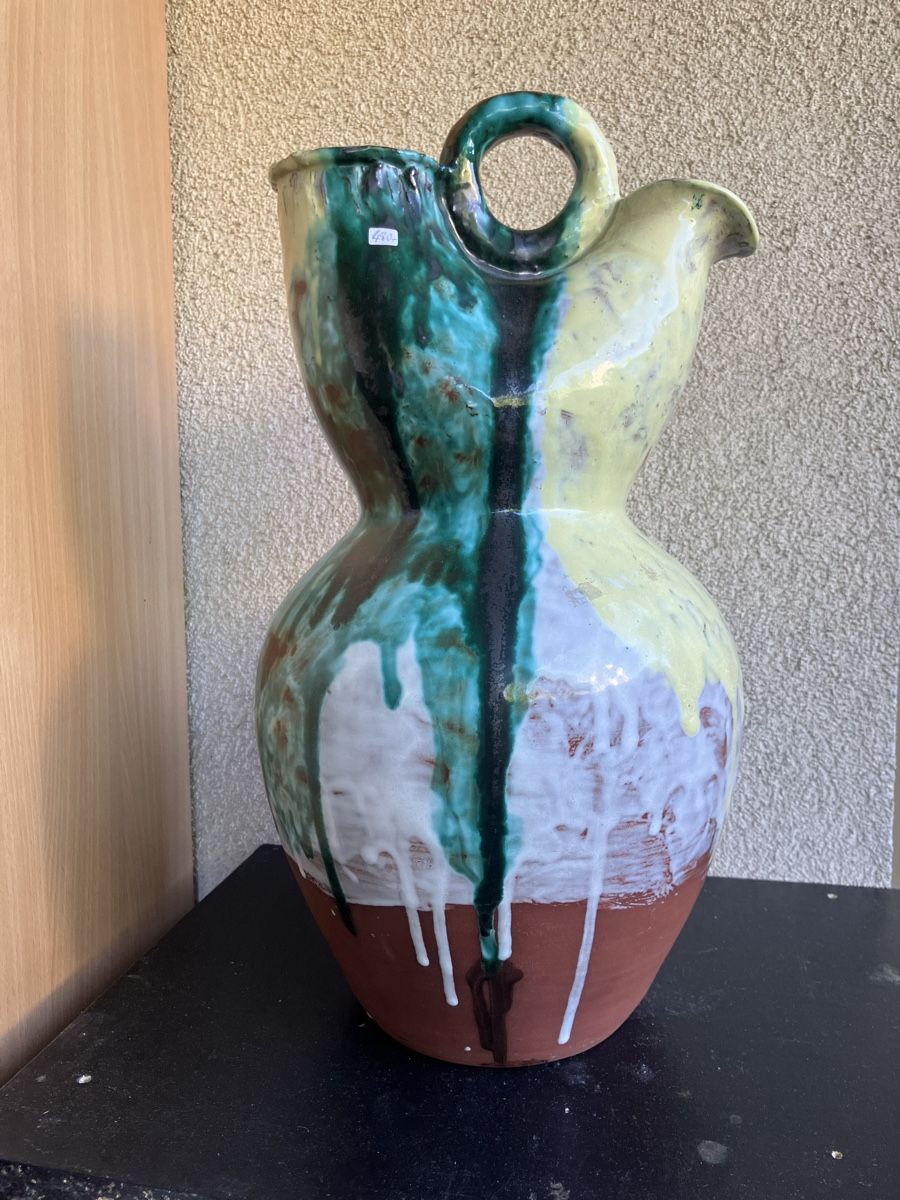 Vasen & Gefässe: Superbe grand vase polychrome en gres – Gebraucht aus La Tour-de-Peilz von mon_pd6m