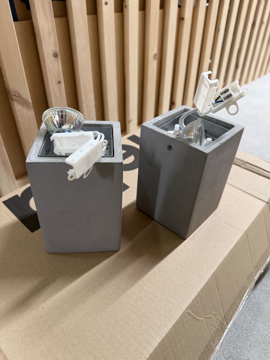 Kronleuchter & Deckenlampen: 2er Set Dimmbare LED Beton-Deckenleuchte, neuwertig – Neu (gemäss Beschreibung) aus Kriens von sch_v6nl 1