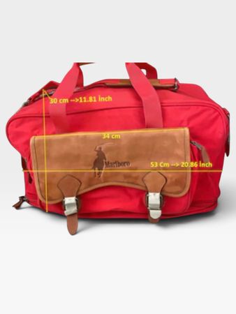 Vintage Malboro travelling duffel bag 