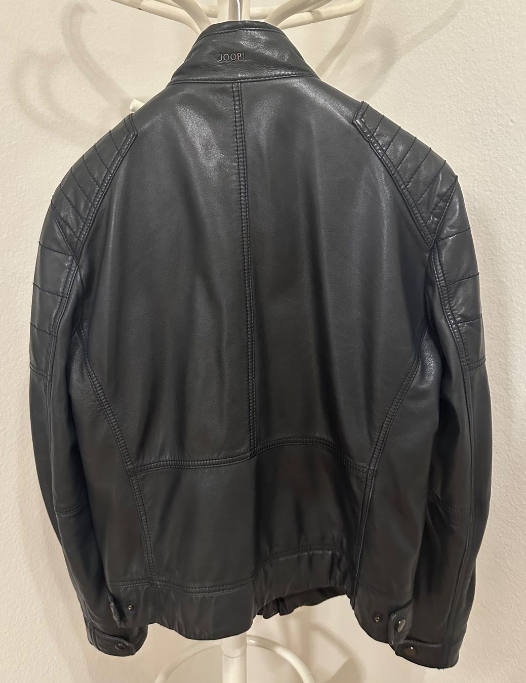 Joop Giacche: JOOP! Lederjacke Herren Schwarz Gr.M Leder – Usato da Zürich venduto da dr.sisi 1