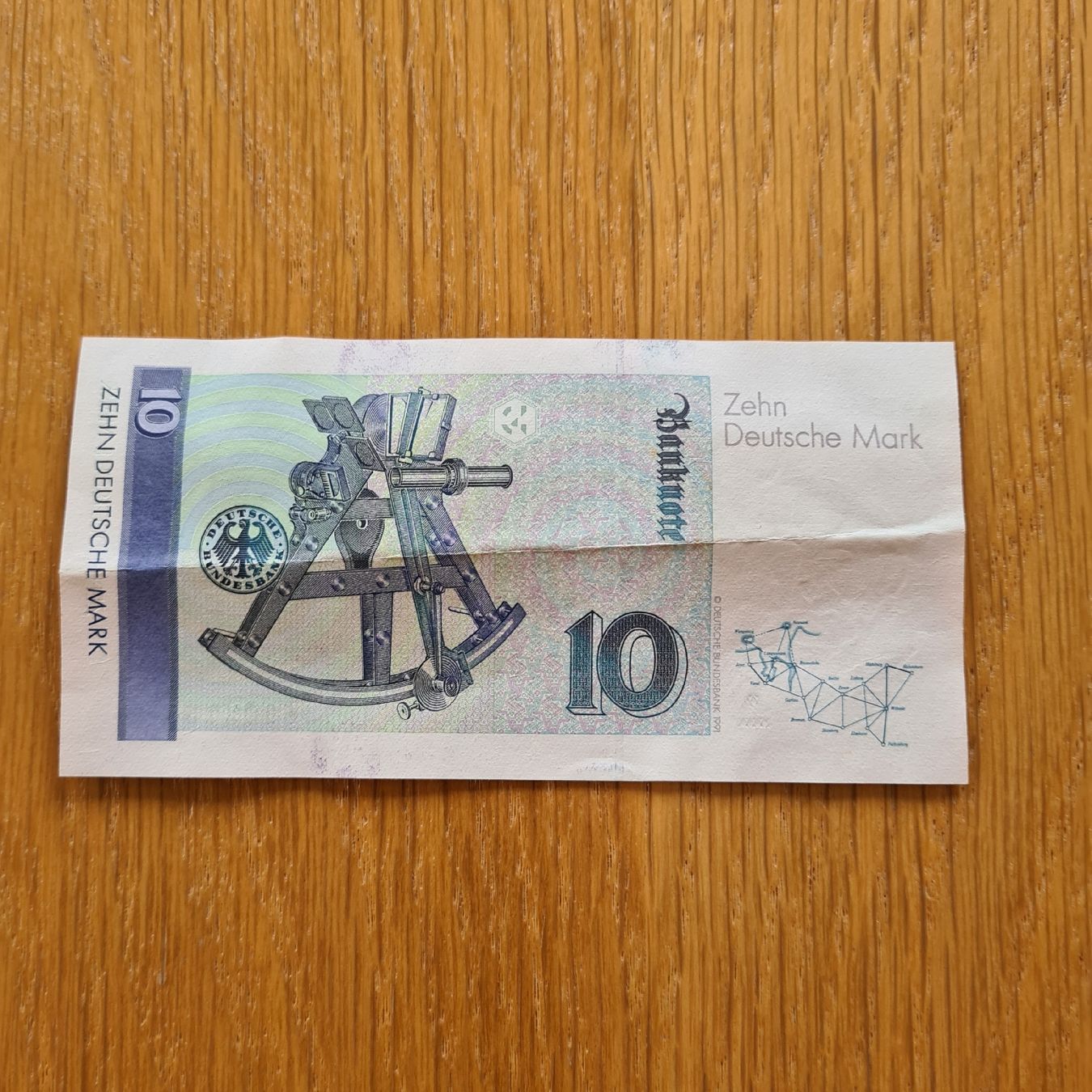 Banconote: 10 Deutsche Mark 1989 – Usato da Weier im Emmental venduto da Jimmy911 1