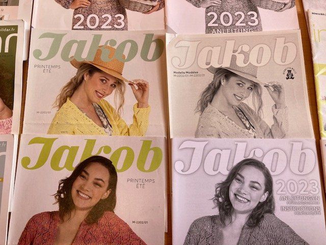 Riviste & Magazine: 9 livrets modèle tricot – Usato da Vauderens venduto da lau260962 2