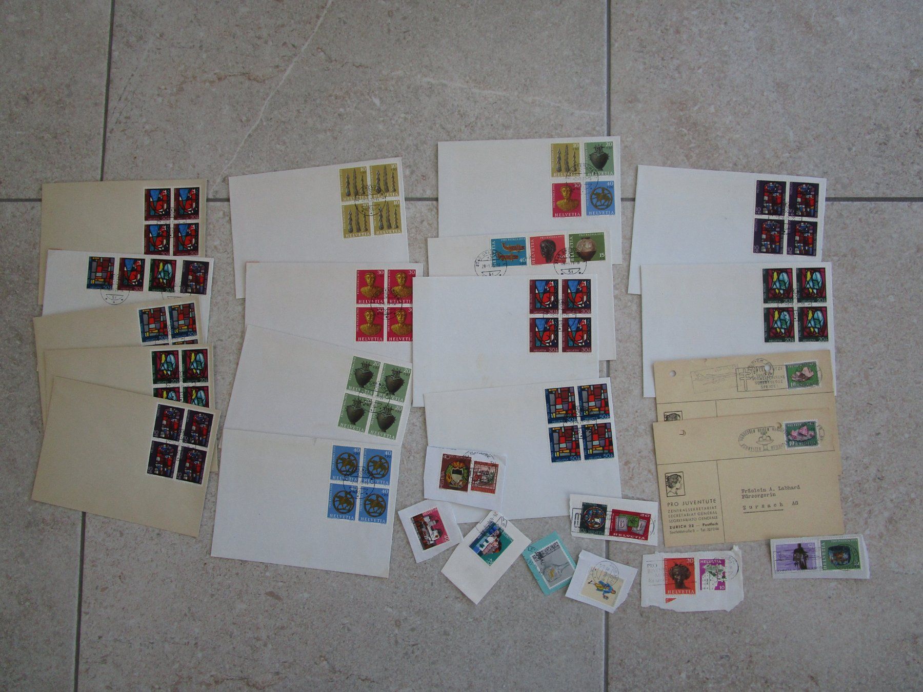 Tutti i francobolli: Lot Pro Patria Briefmarken – Usato da Grenchen venduto da Uhus15 1