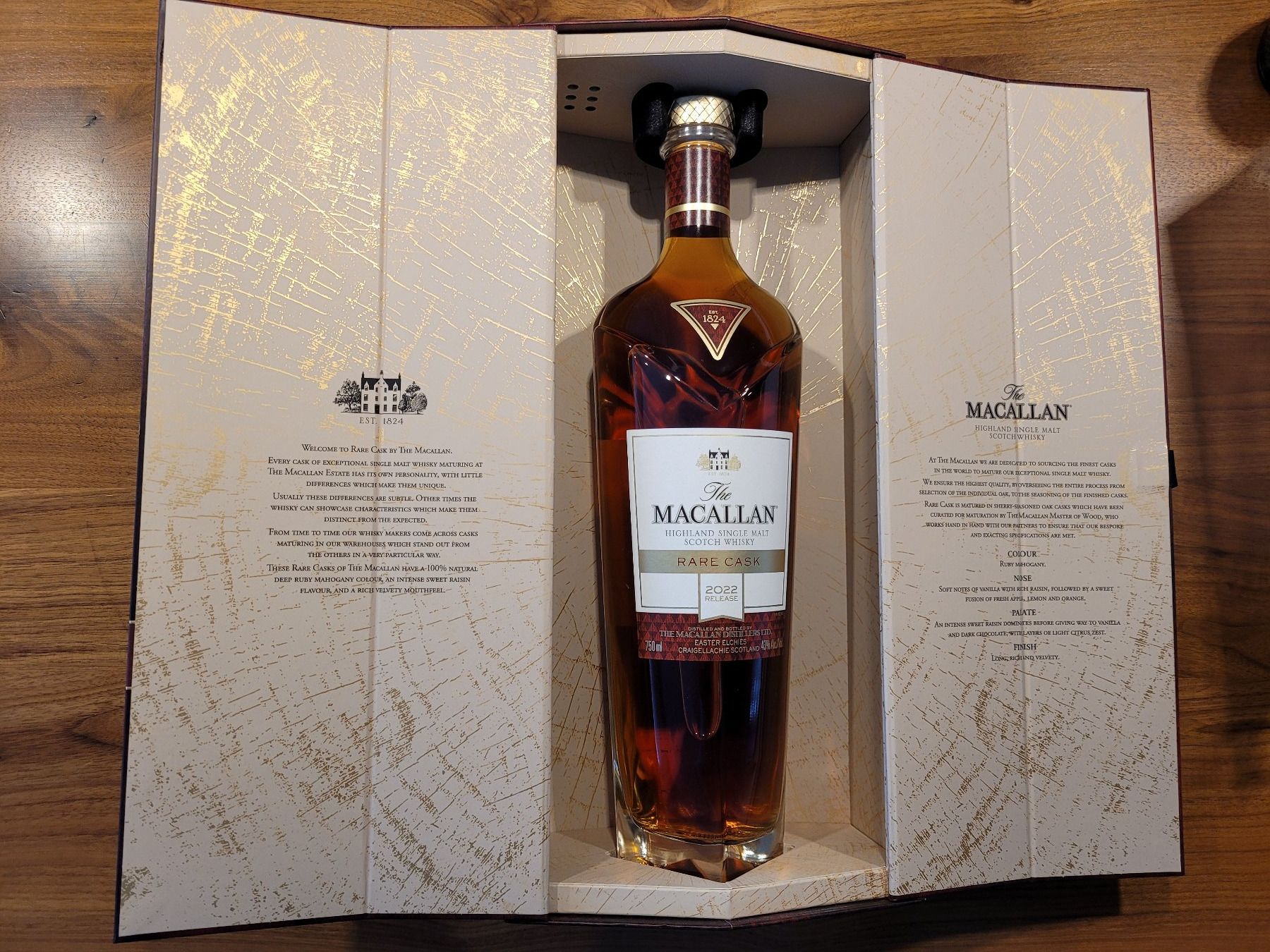 Macallan Spirituosen: Macallan Rare Cask 2022 43.0% 0,75 Liter US Version – Neu und originalverpackt aus Buchrain von bueri-hockey
