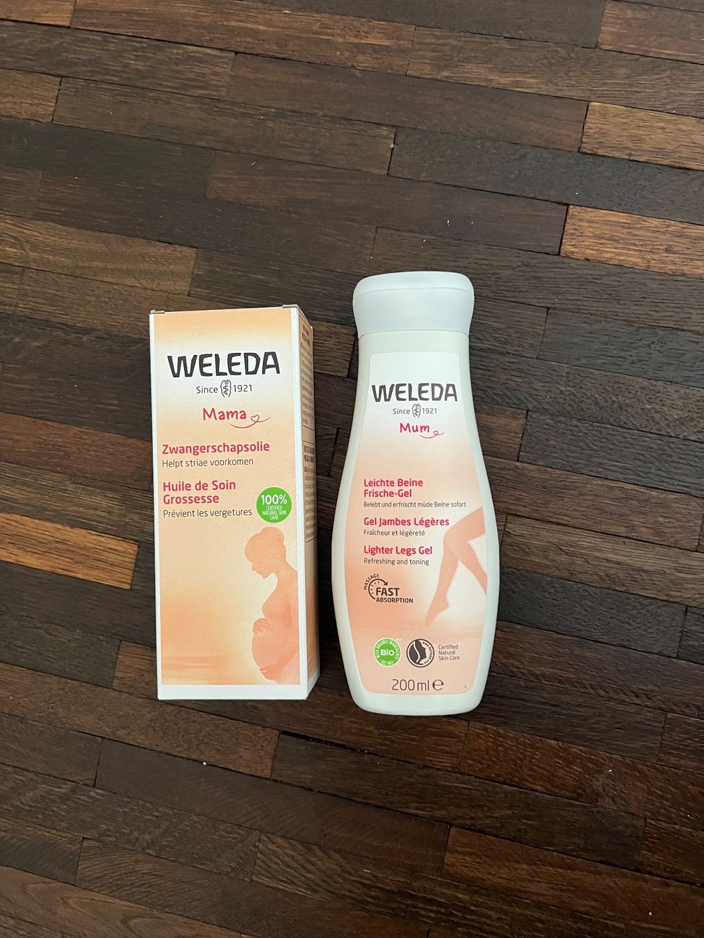 Weleda Feuchtigkeitspflege: Weleda Mama Produkte – Neu und originalverpackt aus Hünenberg See von manulina88