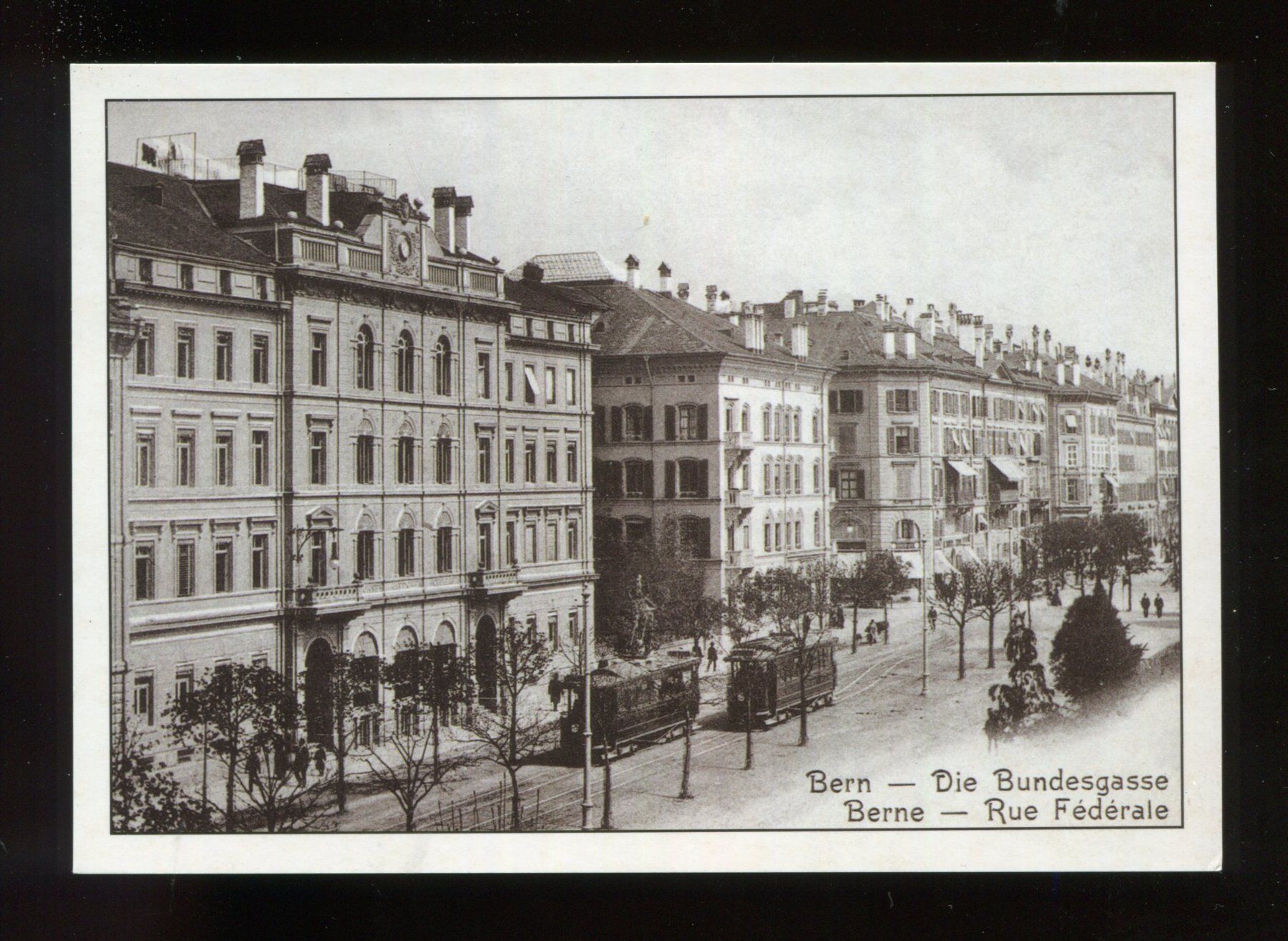 Cartoline postali: Bern, Tram, (Bundesgasse) – Usato da Aarau venduto da Elmaar41
