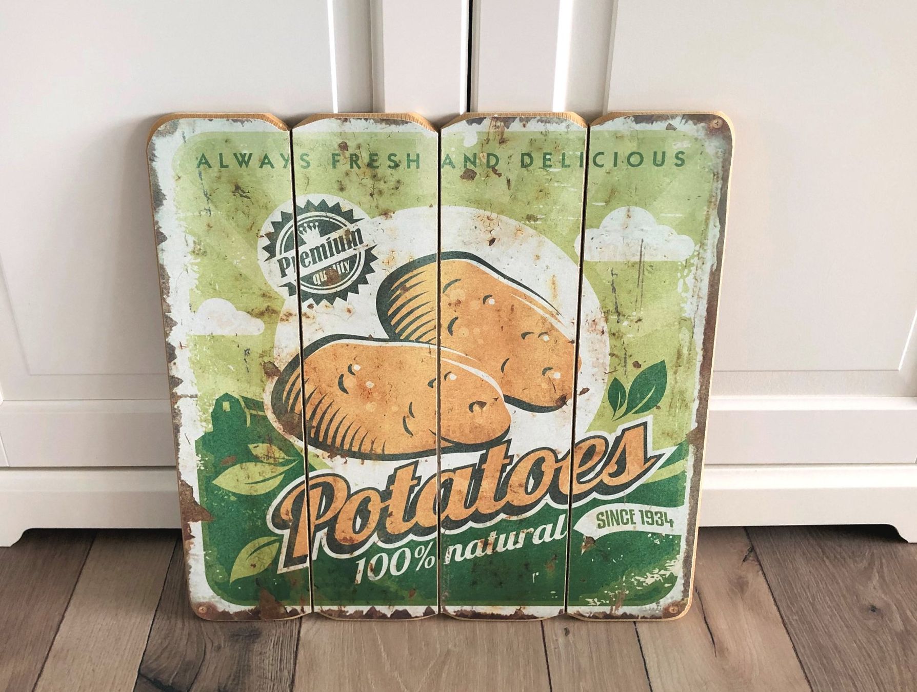 Ecriteaux: Holzschild "Potatoes" – Neuf (Voir description) à Rüti ZH par Jasna89