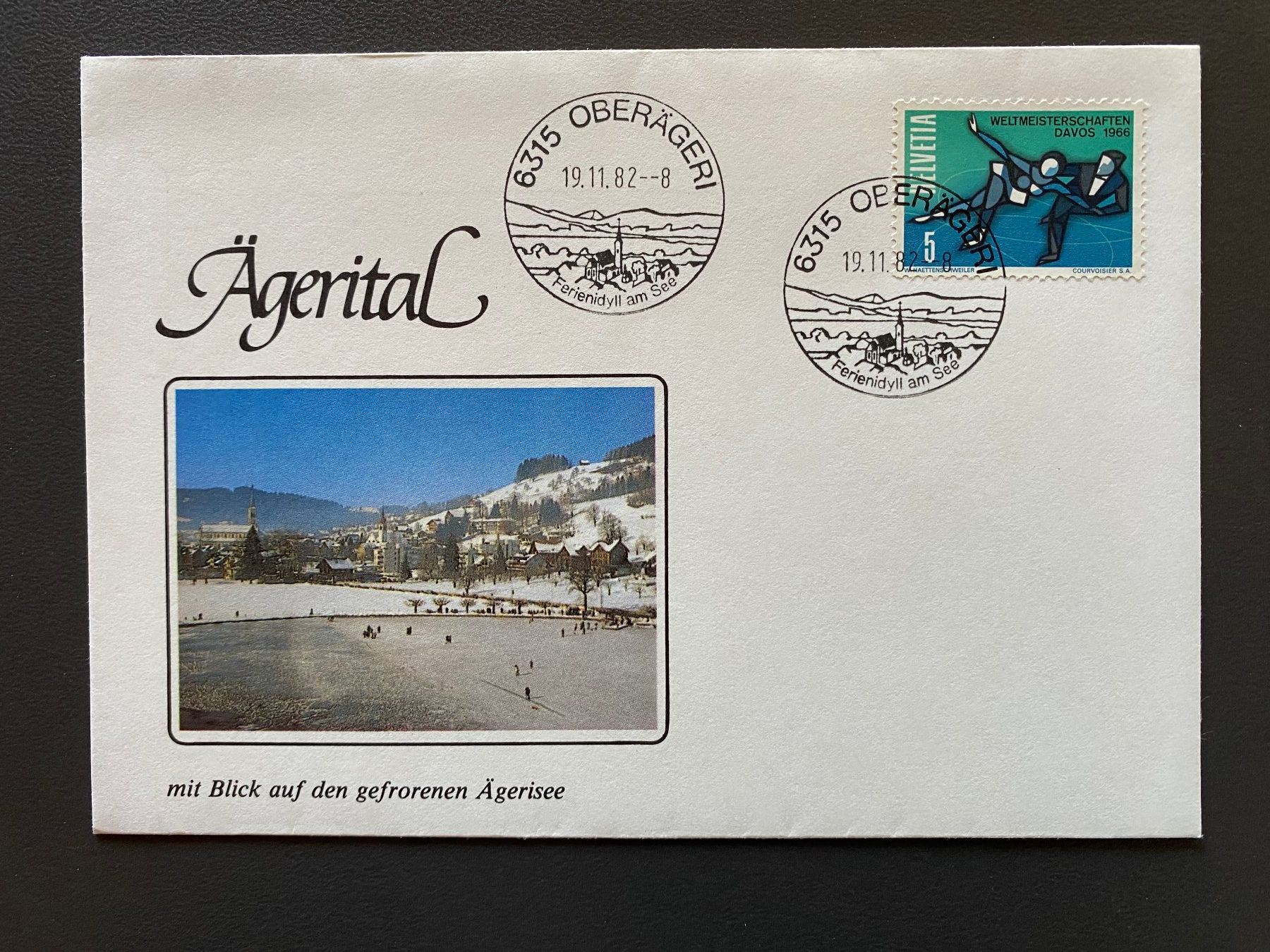 Cartoline postali: Sonderbrief Ägerital (1982) – Usato da deitingen venduto da popcorn02