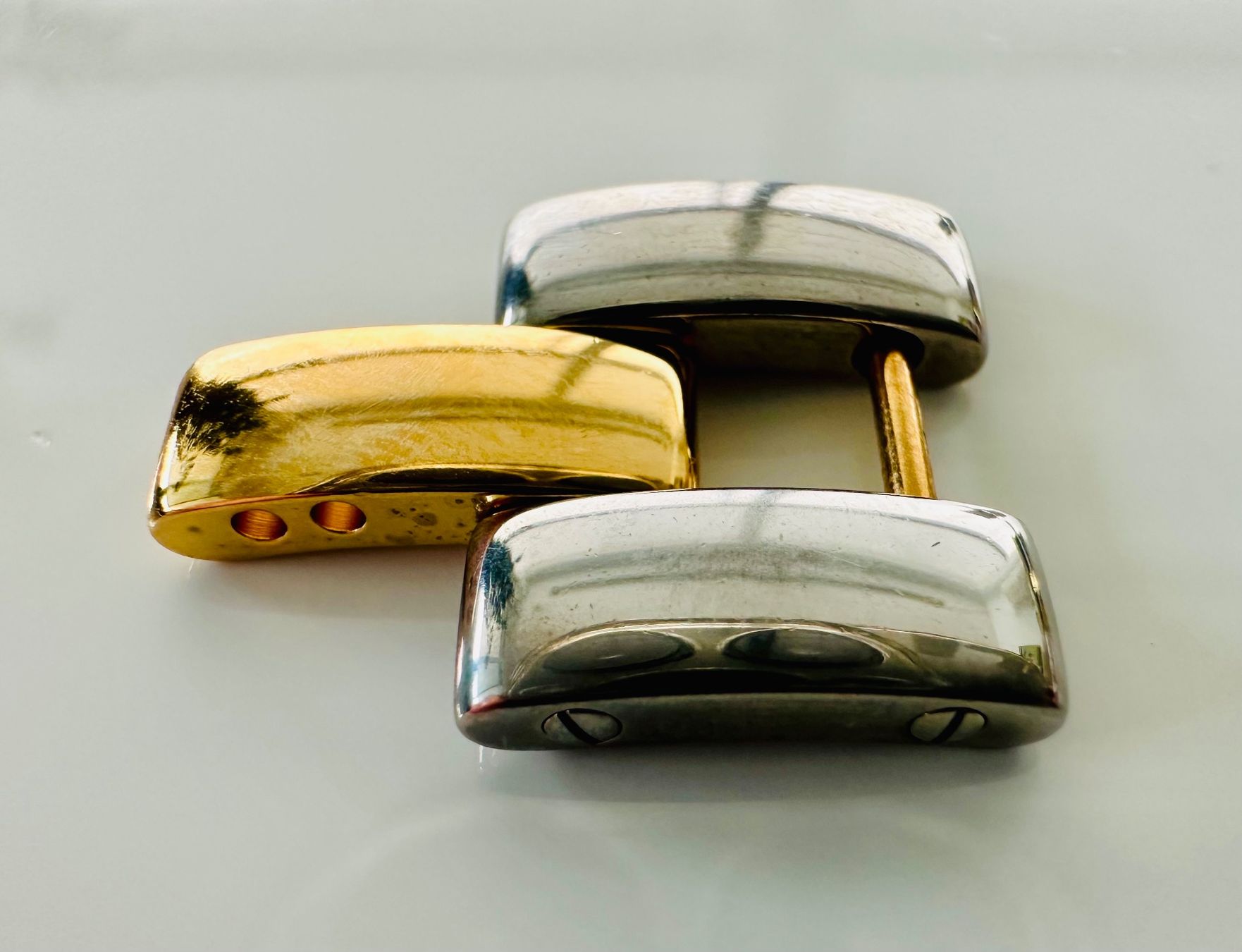 Baume & Mercier Orologi: BAUME & MERCIER LINEA  - MAILLON BICOLORE 16 mm – Nuovo (secondo la descrizione) da Conthey venduto da advisia 1
