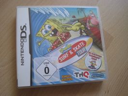 Spongebob Surf & Skate  Spiel DS Nintendo