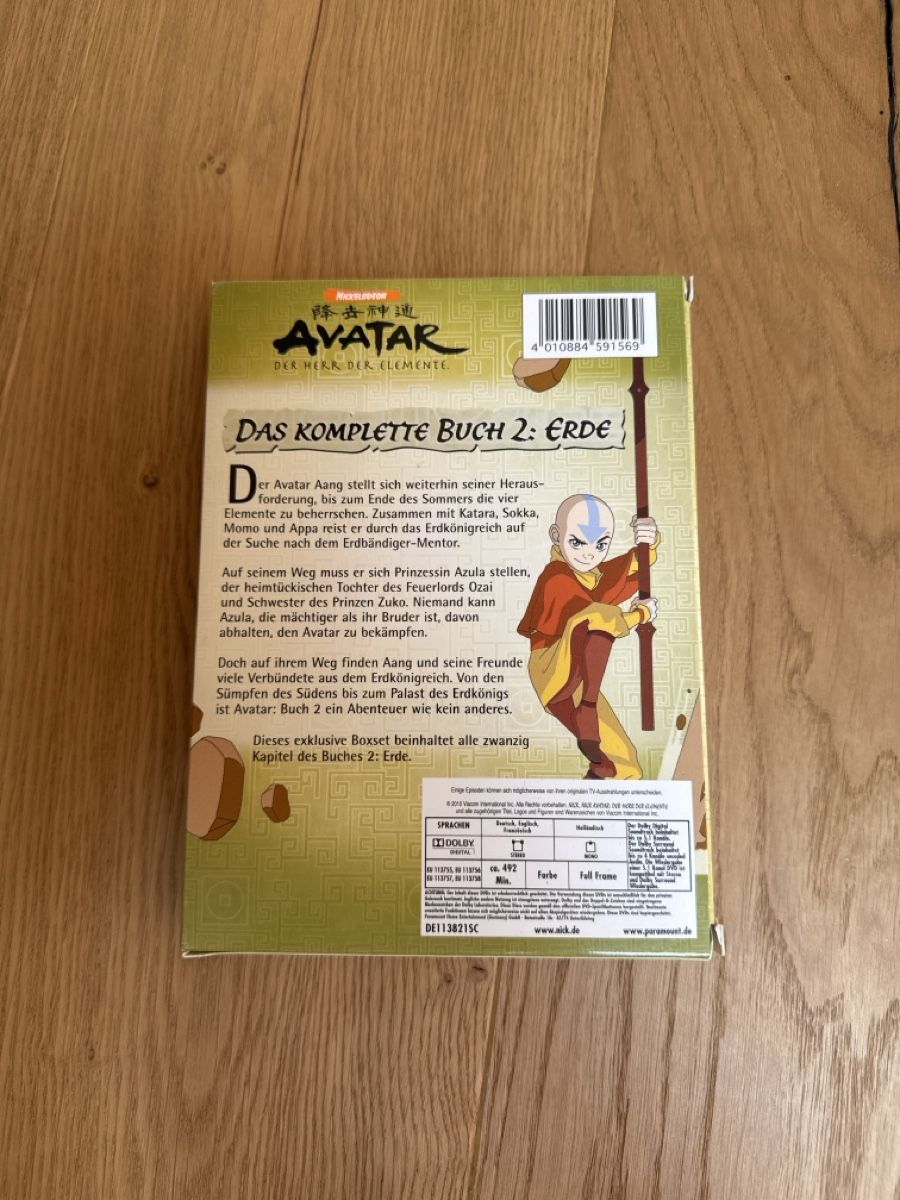 Alle DVDs: Avatar- Der Herr der Elemente, Buch 1-3 (DVD Boxen) – Gebraucht aus Buchrain von tria_15 2