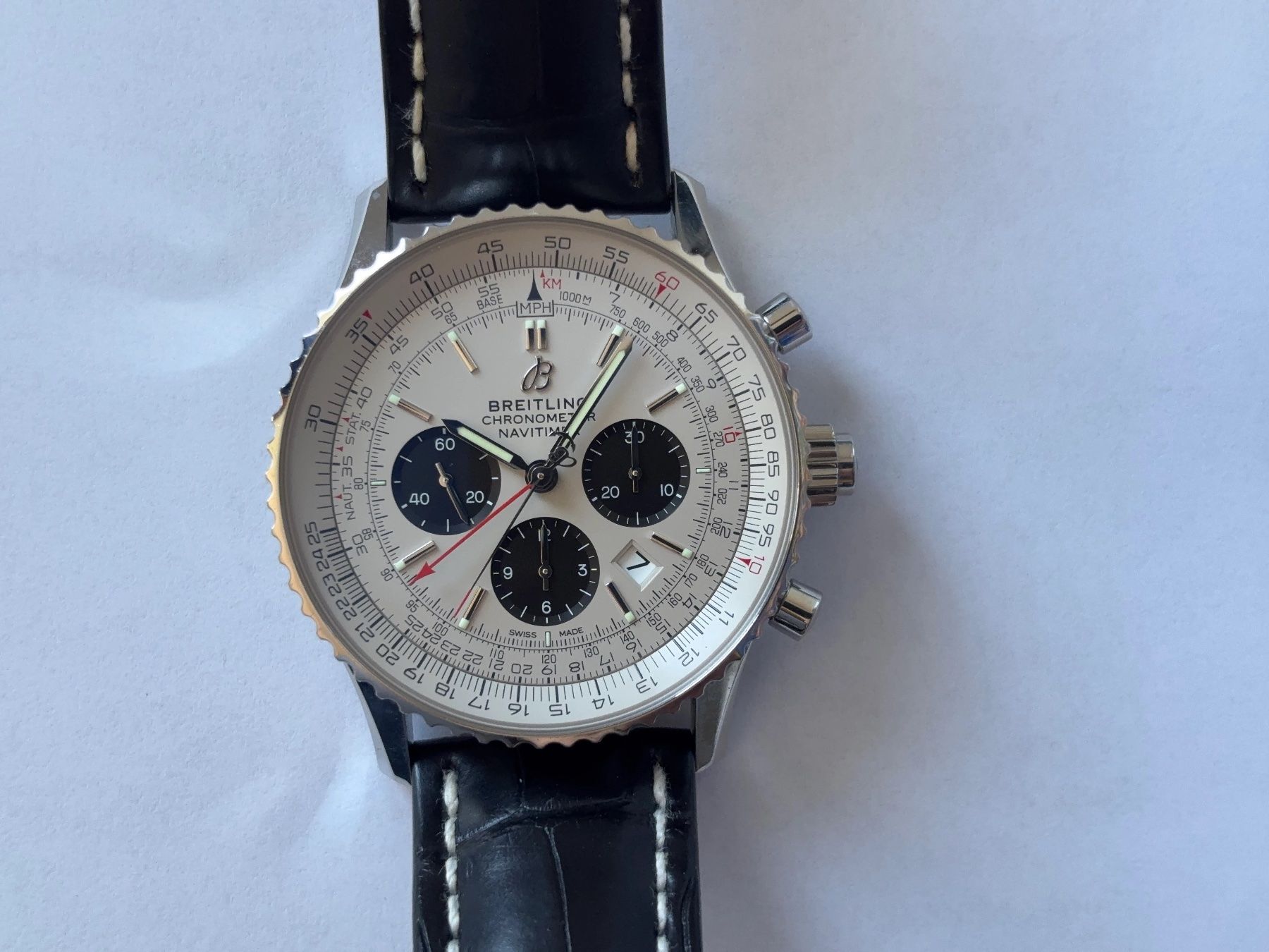 Breitling Uhren: Montre Breitling Navitimer B03 Rattrapante 45 – Gebraucht aus Delémont von ben_w77l 5