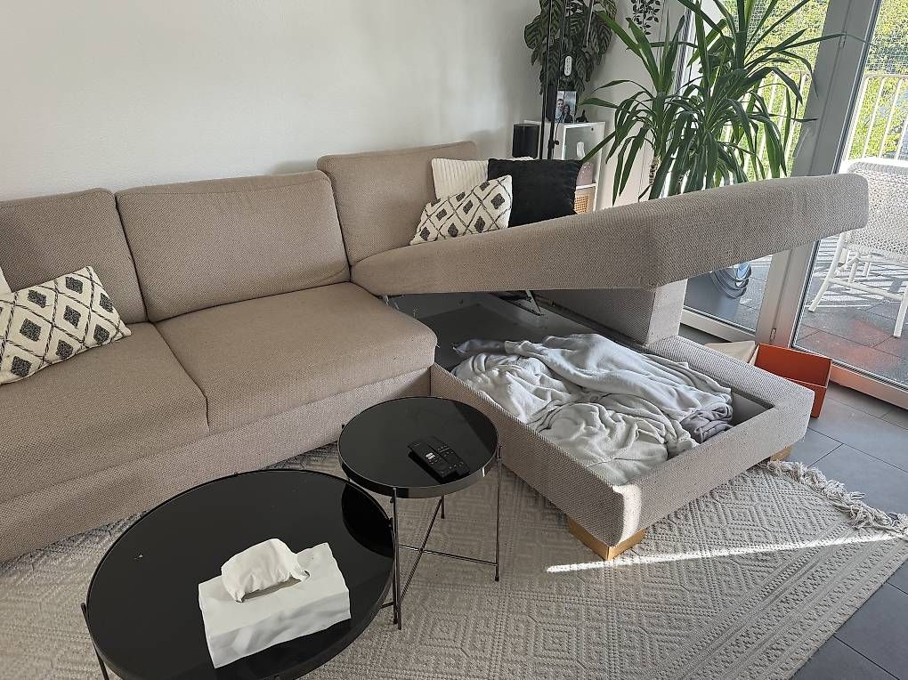 Ikea Sofas: Sörvallen Sofa beige – D'occasion à Kollbrunn par kiimikiim95 1