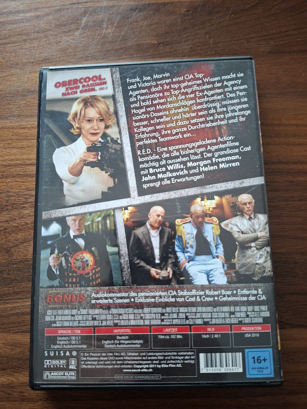 Tutti i DVDs: Action-DVD: RED mit Bruce Willis & Morgan Freeman - TOP! – Usato da Netstal venduto da sven24928 2