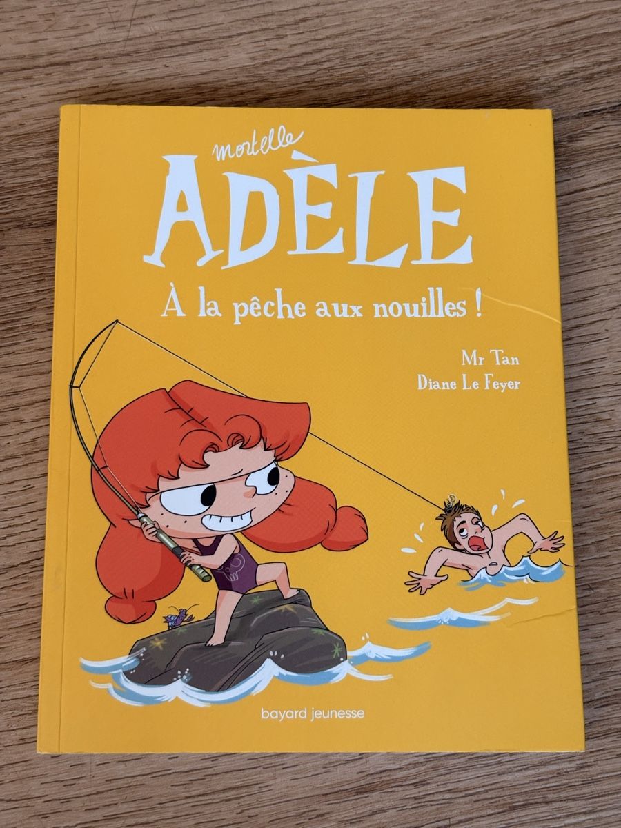 Livres: Adèle - A la pêche aux nouilles – D'occasion à Valeyres-sous-Montagny par jdorine82