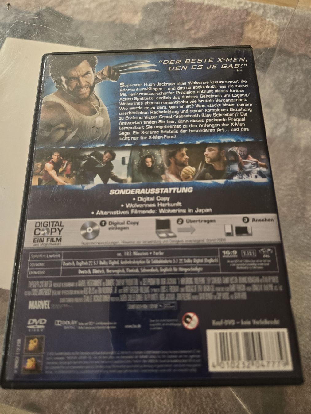 Tutti i DVDs: X-Men Origins Wolverine DVD – Usato da Bussigny venduto da Kfdlt 1