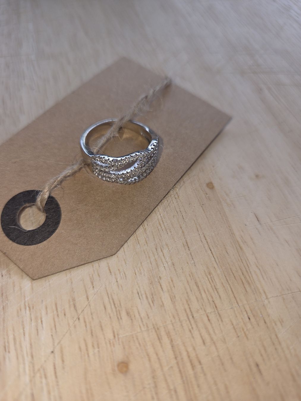 Anelli: Bague élégante, sertie de zirconiums – Usato da Brügg BE venduto da man_xyd9 1