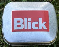 Blick Bonbon Dose Metallbox Vintage 2009 Nostalgie
