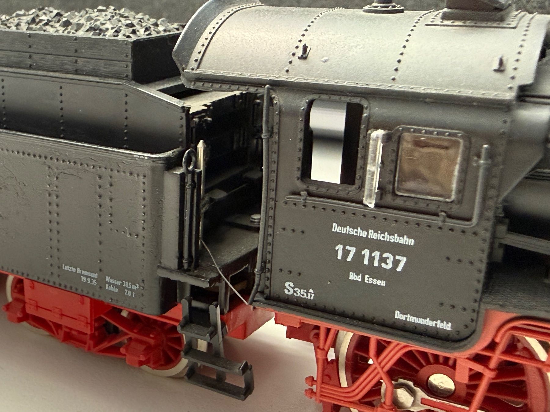 Roco Modellini di ferrovie: Roco DB BR 17 Dampflok / DC HO – Usato da Jonschwil venduto da sutfra12 9
