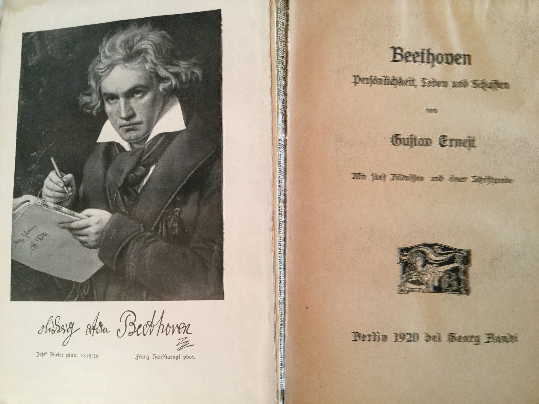 Libri: Gustav Ernest: Beethoven – Usato da Luzern venduto da Einh0rn 3
