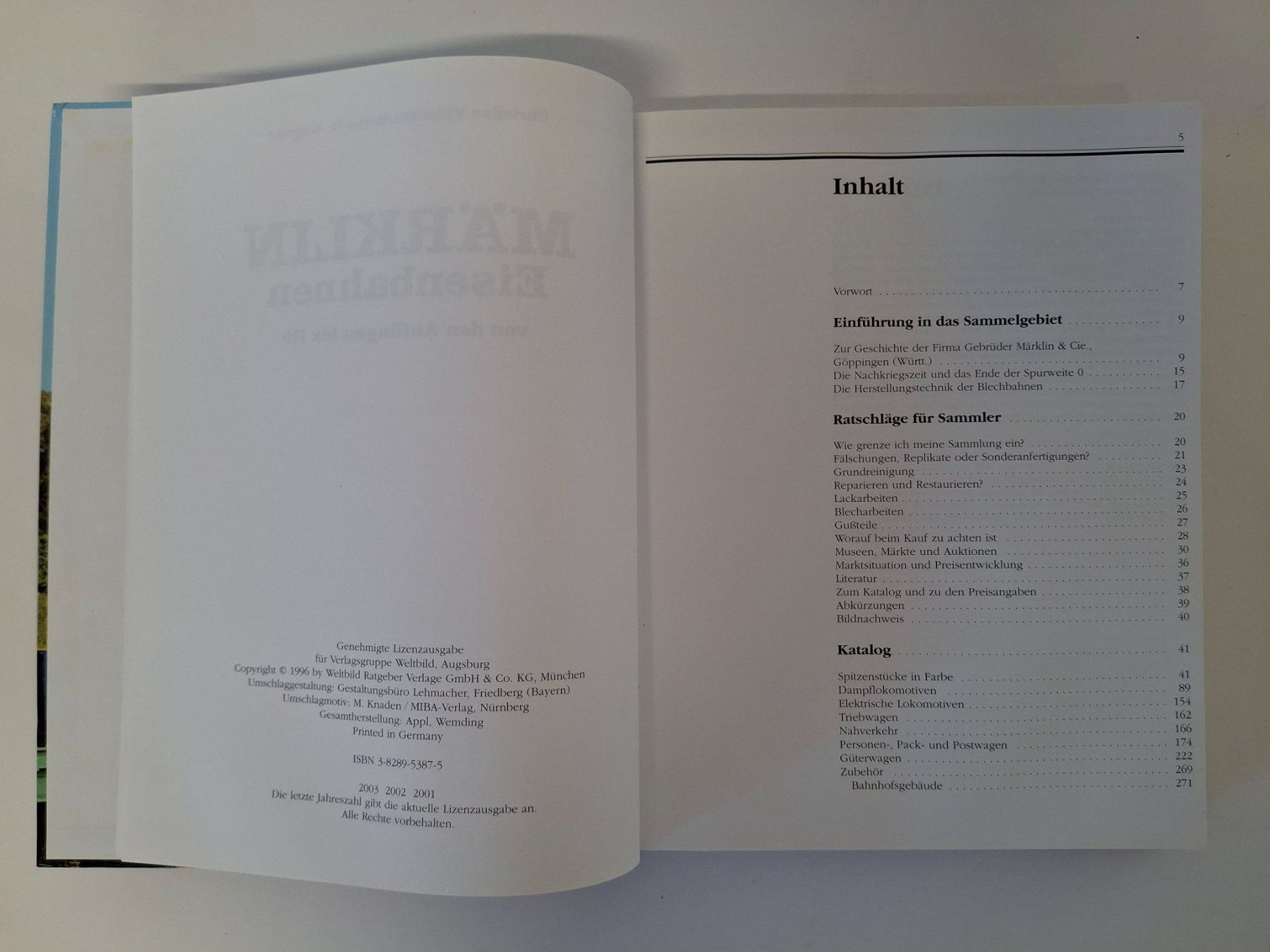 Bücher: Marklin Eisenbahnen – Gebraucht aus Reichenburg von AK307 1