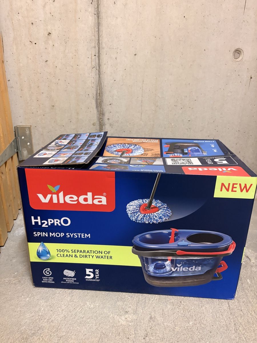 Vileda Sonstige Reinigungsgeräte: Vileda H2pro Spin Mop System with Two Tank Bucket New – Gebraucht aus Fribourg von mat_1995 5