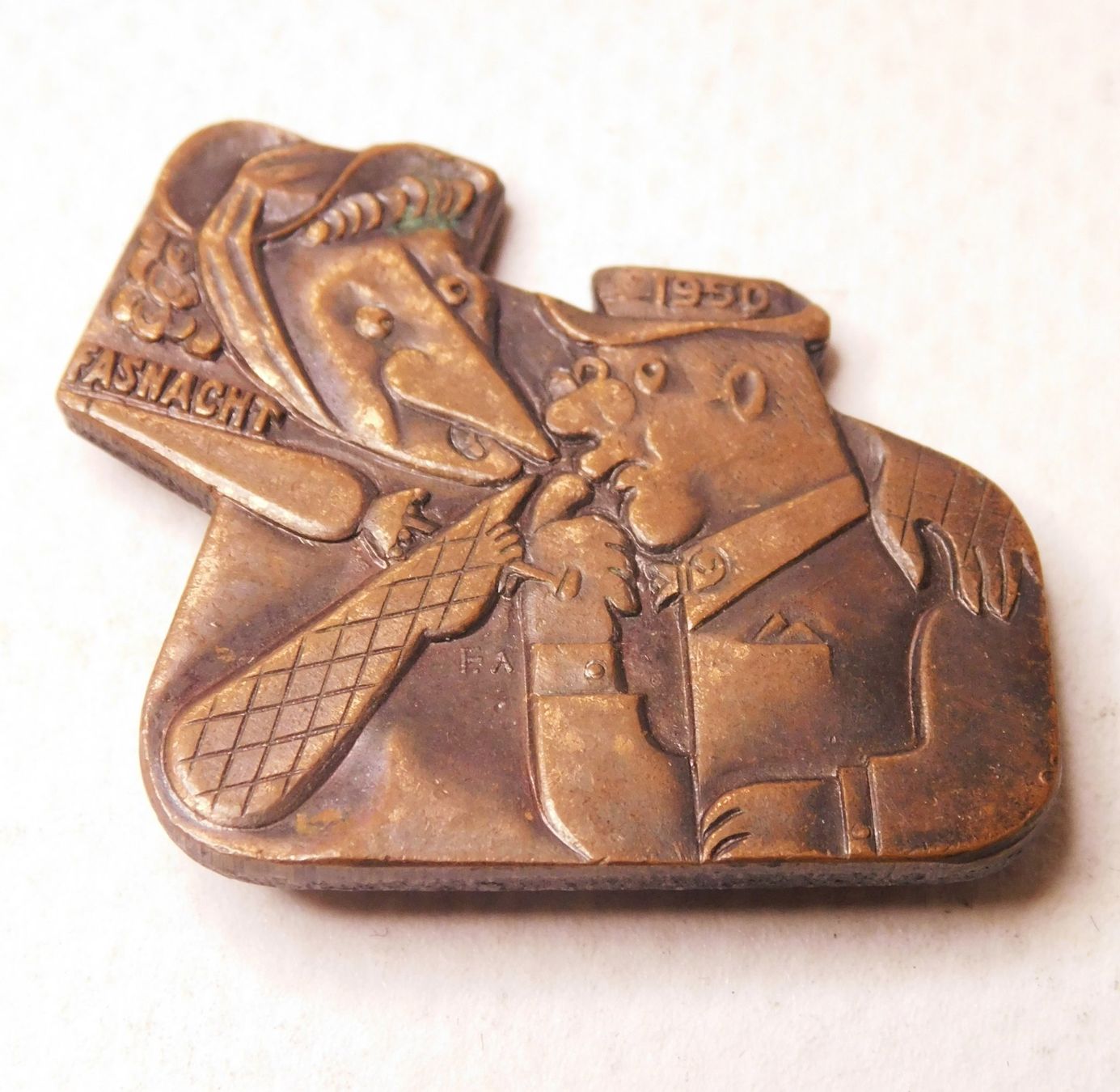 Swiss Placchette & Badge: Fasnachtsabzeichen 1950er – Usato da Emmenbrücke venduto da Neverlaand-22