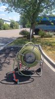 Gartenschlauch 42 M mit Wagen und Spritze guter Zustand
