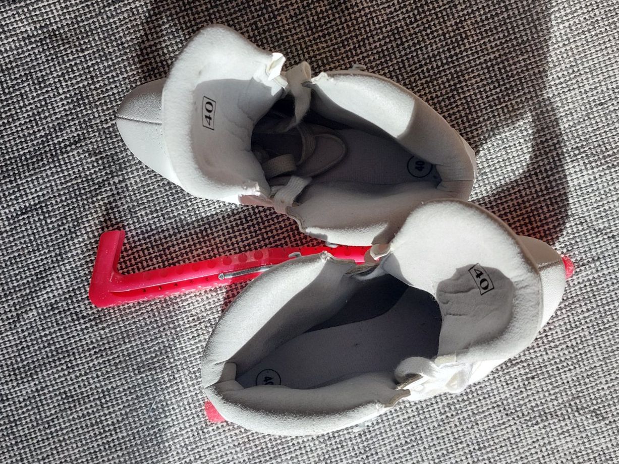 Graf Schlittschuhe: Schlittschue weiss Graf Ruby Star Gr. 40 – Gebraucht aus Zürich von tham 2